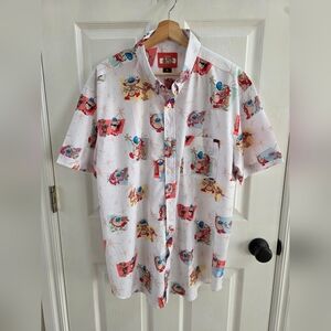 RSVLT Ren & Stimpy "Happy Happy Joy Joy" KUNUFLEX Short Sleeve Shirt
